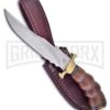 Frost Cutlery Broken Arrow Walnut Fixed Blade Knife W/ Sheath - Satin Plain -Kershaw Sale Store Frost Cutlery Broken Arrow Walnut sheath satin plain BHQ 78384 er large