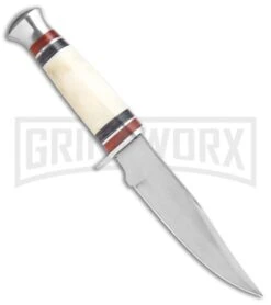 Frost Cutlery Chipaway Bowie White Smooth Bone Fixed Blade Knife - Satin Plain 5 Frost Cutlery Chipaway Bowie White Smooth Bone Fixed Blade Knife - Satin Plain -Kershaw Sale Store Frost Cutlery Chipaway Bowie White Smooth Bone Fixed Blade Satin GX 25277 jr spine large