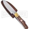 Frost Cutlery Chipaway Red Tail Bowie Wood Fixed Blade Knife - Satin Plain -Kershaw Sale Store Frost Cutlery Chipaway red tail bowie wood satin BHQ 53607 er large