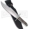 Frost Cutlery Hen & Rooster Master Bowie Stag Fixed Blade Knife - Mirror Plain -Kershaw Sale Store Frost Cutlery Hen Rooster Master Bowie Stag mirror plain BHQ 76054 er large