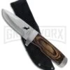 Frost Cutlery Stag Hunter Brown Fixed Blade Knife - Satin Plain 2 Frost Cutlery Stag Hunter Brown Fixed Blade Knife - Satin Plain -Kershaw Sale Store Frost Cutlery Stag Hunter Satin BP 20729 jr large