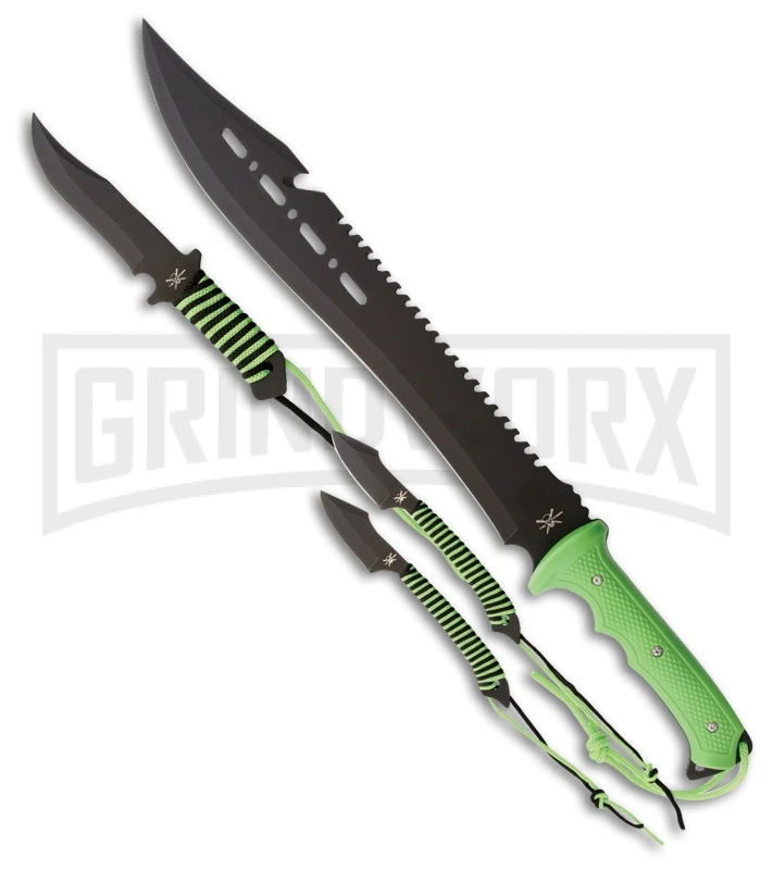 Frost Cutlery Tac Xtreme Fort Night Knife Set FTX100 1 Frost Cutlery Tac Xtreme Fort Night Knife Set FTX100