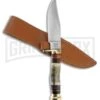 Frost Cutlery Trophy Stag Badger Bowie Antler Fixed Blade Knife - Satin Plain -Kershaw Sale Store Frost Cutlery Trophy Stag Badger Bowie Satin BP 21259 jr large