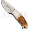 Frost Cutlery Valley Forge Thumb Knife Brown Fixed Blade - Satin Plain -Kershaw Sale Store Frost Cutlery Valley Forge Thumb brown satin BHQ 48440 er large