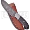 Frost Cutlery Valley Forge Weed-Out Black Micarta Fixed Blade Knife - Damascus 2 Frost Cutlery Valley Forge Weed-Out Black Micarta Fixed Blade Knife - Damascus -Kershaw Sale Store Frost Cutlery Valley Forge Weed Out Black Micarta Damascus BHQ 81248 er large
