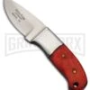 Frost Cutlery Valley Forge Thumb Knife Red Fixed Blade - Satin Plain -Kershaw Sale Store Frost Cutlery Valley Forge thumb red satin BHQ 48439 er large