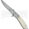Frost Cutlery Ossein Spring Assisted Knife - Satin Plain -Kershaw Sale Store Frost cutlery ossein sa satin BP 21344 jr large