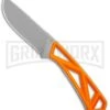 Gerber EXO-MOD Drop Point Orange Fixed Blade Knife - Stonewash Plain -Kershaw Sale Store Gerber EXO MOD DP Orange SW 30 001796 BHQ 105520 jr large