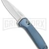 Gerber Highbrow Blue Aluminum Assisted Opening Knife - Satin Plain 6 Gerber Highbrow Blue Aluminum Assisted Opening Knife - Satin Plain -Kershaw Sale Store Gerber Highbrow Assisted Oopening Blue Aluminum Satin BHQ 105483 jr BS large
