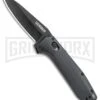 Gerber Highbrow Onyx Aluminum Assisted Opening Knife - Black Plain