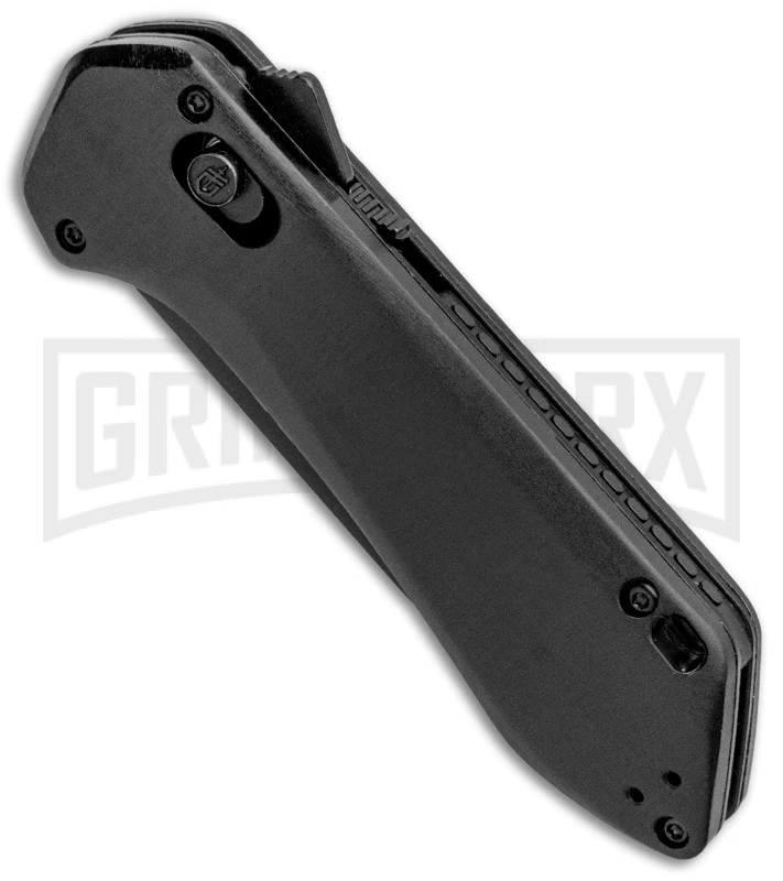 Gerber Highbrow Compact Black Al A/O Spring Assisted Knife - Onyx Plain 2 Gerber Highbrow Compact Black Al A/O Spring Assisted Knife - Onyx Plain - Image 2