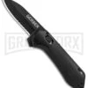 Gerber Highbrow Compact Black Al A/O Spring Assisted Knife - Onyx Serr -Kershaw Sale Store Gerber Highbrow Compact A O SA Black Onyx Serr 30 001525N BHQ 94155 jr large