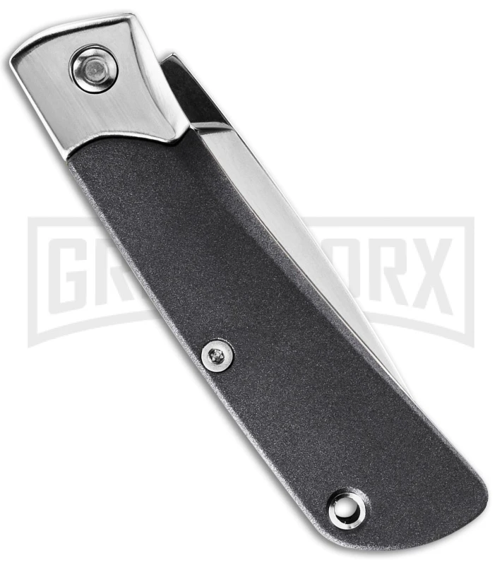 Gerber Wingtip Gray GFN Slip Joint Pocket Knife - Satin Plain 2 Gerber Wingtip Gray GFN Slip Joint Pocket Knife - Satin Plain - Image 2