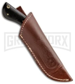 Tallen Wallaby Mini Kukri Micarta Fixed Blade - Damascus Plain -Kershaw Sale Store Grindworx Wallaby Mini Kukri BP 28091 jr sheath large