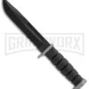 Ka-Bar Extreme Fighting/Utility Knife Black Kraton - Black Serr -Kershaw Sale Store Ka Bar D2 Fighting Utility Black Black BHQ 108244 jr large