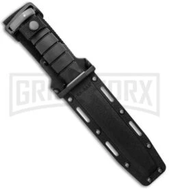 Ka-Bar Extreme Fighting/Utility Knife Black Kraton (7" Black) 1292 -Kershaw Sale Store Ka Bar Extreme Fighting Utility Knife Black Kraton Black 1292 BHQ 120896 jr sheath large