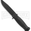 Ka-Bar Mark I Knife Black Kraton Handle - Black Plain -Kershaw Sale Store Ka Bar Mark I Knife Kraton Handle Black Plain 02 2221 BHQ 9595 jr large