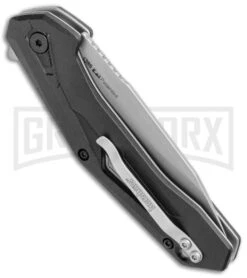 Kershaw Airlock Assisted Opening Knife Black FRN - 3" Bead Blast -Kershaw Sale Store Kershaw Airlock Assisted Opening Black FRN BB 1385 BHQ 106043 jr side large