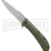 Kershaw Al Mar AM-4 Green G-10 Assisted Opening Knife - Satin Plain -Kershaw Sale Store Kershaw Al Mar AM 4 Green G10 satin BHQ 71006 er large