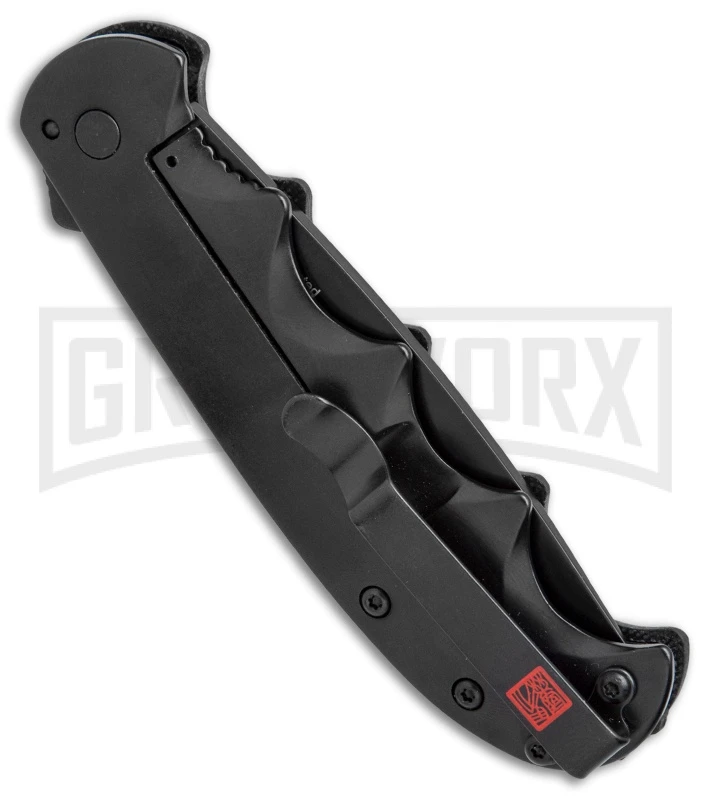 Kershaw Al Mar AM-5 Black G-10 Assisted Opening Knife - Black Plain 3 Kershaw Al Mar AM-5 Black G-10 Assisted Opening Knife - Black Plain - Image 3