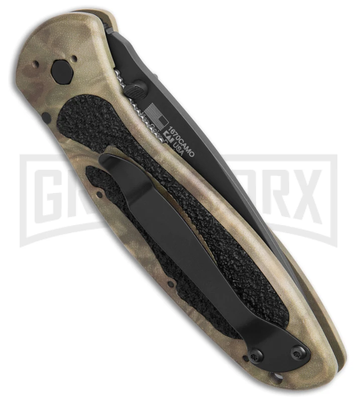 Kershaw Blur Tan Camo Assisted Opening Knife - Black Plain 3 Kershaw Blur Tan Camo Assisted Opening Knife - Black Plain - Image 3