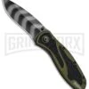 Kershaw Blur OD Green Assisted Opening Knife - Tiger Stripe Plain -Kershaw Sale Store Kershaw Blur OD Green Tiger Stripe 1670OLTS BHQ 55587 jr 2 large