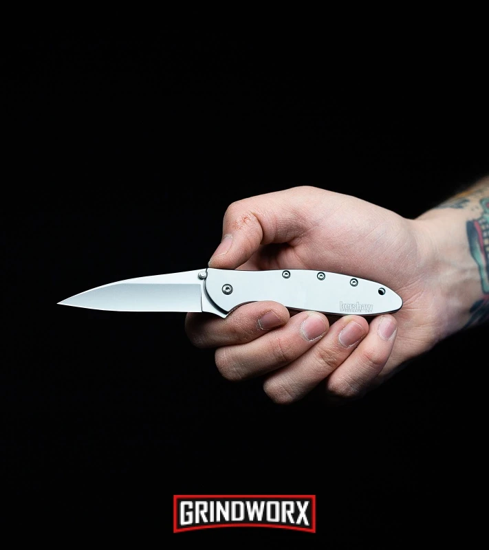 Kershaw Leek 3" Assisted Opening Knife Carbon Fiber Composite 8 Kershaw Leek 3" Assisted Opening Knife Carbon Fiber Composite - Image 8