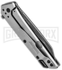 Kershaw Misdirect SpeedSafe Assisted Opening Knife Gray - 2.9" BlackWash -Kershaw Sale Store Kershaw Misdirect SpeedSafe Assisted Opening Gray BlackWash 1365 BHQ 94083 jr side large