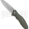 Kershaw Oso Sweet OD Green Assisted Opening Knife - Stonewash Plain -Kershaw Sale Store Kershaw Oso Sweet Assisted Opening OD Green SW KS1830ODSW BHQ 79526 jr large
