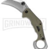 Kershaw Outlier OD Green GRN Assisted Folding Karambit - Stonewash Plain -Kershaw Sale Store Kershaw Outlier OD Green Stonewash BHQ 185209 td large
