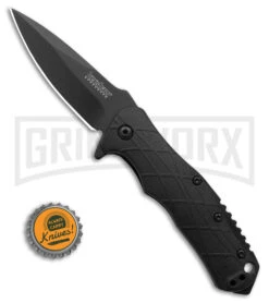 Kershaw RJ Tactical 3.0 Assisted Opening Knife Black Drop Point -Kershaw Sale Store Kershaw RJ Tactical 3 Assisted Opening KNife 2in Black 1987 td size large