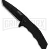 Kershaw Thicket Black GFN Spring Assisted Knife - Tanto Black Plain -Kershaw Sale Store Kershaw Thicket Tanto Black GFN Black Plain BHQ 83239 er large