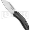Kershaw Turismo Assisted Opening Knife - Satin Plain -Kershaw Sale Store Kershaw Turismo Assisted Opening Black SS Satin 5505 BHQ 94070 jr large