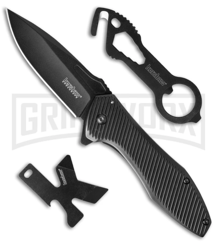 Kershaw Tactical Assisted Opening Knife & Multi-Function Tool 3-Piece Set 1 Kershaw Tactical Assisted Opening Knife & Multi-Function Tool 3-Piece Set