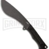 Kubey Destroyer Kukri Black Micarta Fixed Blade Knife - Black Stonewash Plain 5 Kubey Destroyer Kukri Black Micarta Fixed Blade Knife - Black Stonewash Plain -Kershaw Sale Store Kubey Destroyer BHQ 178739 Td large
