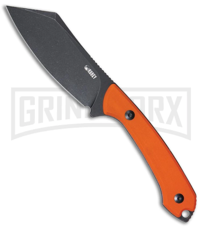 Kubey Perses Orange G-10 Outdoor Survival Fixed Blade Knife - Black SW Plain 1 Kubey Perses Orange G-10 Outdoor Survival Fixed Blade Knife - Black SW Plain