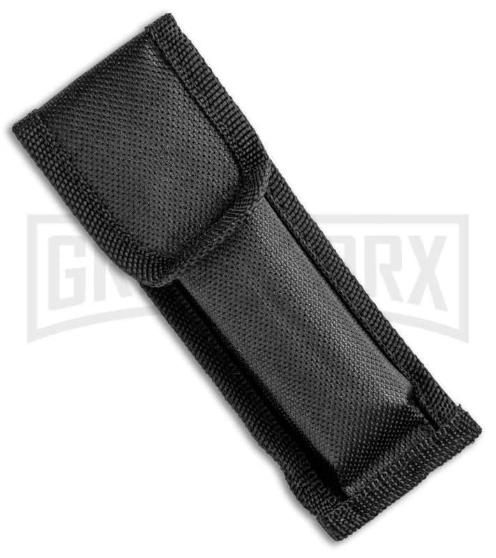 Milano 7.5" Lever Lock Automatic Knife Sim Stag - Satin 4 Milano 7.5" Lever Lock Automatic Knife Sim Stag - Satin - Image 4