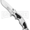 M-Tech Ballistic Evasion Gray Black Spring Assisted Knife - Mirror Plain 8 M-Tech Ballistic Evasion Gray Black Spring Assisted Knife - Mirror Plain -Kershaw Sale Store M Tech Ballistic Evasion SA Gray Black Mirror BP 22962 jr large