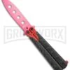 M-Tech Snake Eye Balisong Butterfly Trainer - Black / Red -Kershaw Sale Store M Tech Snake Eye Balisong Butterfly Trainer Black Red BUTT MT 872 RD GX 36720 jr large