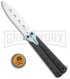 M-Tech Snake Eye Balisong Butterfly Trainer - Black / Satin -Kershaw Sale Store M Tech Snake Eye Balisong Butterfly Trainer Black Satin BUTT PK 1157S GX 36722 jr bottlecap large