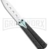 M-Tech Snake Eye Balisong Butterfly Trainer - Black / Satin -Kershaw Sale Store M Tech Snake Eye Balisong Butterfly Trainer Black Satin BUTT PK 1157S GX 36722 jr large