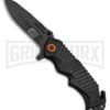 M-Tech Xtreme Ballistic Radical Black Spring Assisted Knife - Black Plain -Kershaw Sale Store M Tech Xtreme Ballistic Radical SA Black Black BP 23187 jr large
