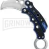 Mantis Vuja De Black/Blue G-10 Balisong Karambit Butterfly Knife - Satin Plain 8 Mantis Vuja De Black/Blue G-10 Balisong Karambit Butterfly Knife - Satin Plain -Kershaw Sale Store Mantis Vuja De Balisong Karambit Crossover Black Blue G 10 Satin MANMK4B BHQ 56610 jr large
