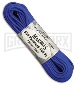 Ultramarine Nylon Braided 550 Cord Paracord (100')