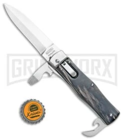 Mikov 241 Predator Buffalo Horn Multi-Tool Automatic Knife - Polish Plain 9 Mikov 241 Predator Buffalo Horn Multi-Tool Automatic Knife - Polish Plain -Kershaw Sale Store Mikov 241 Predator Multi Tool Auto Buffalo Horn Polish BHQ 109094 jr bottlecap large