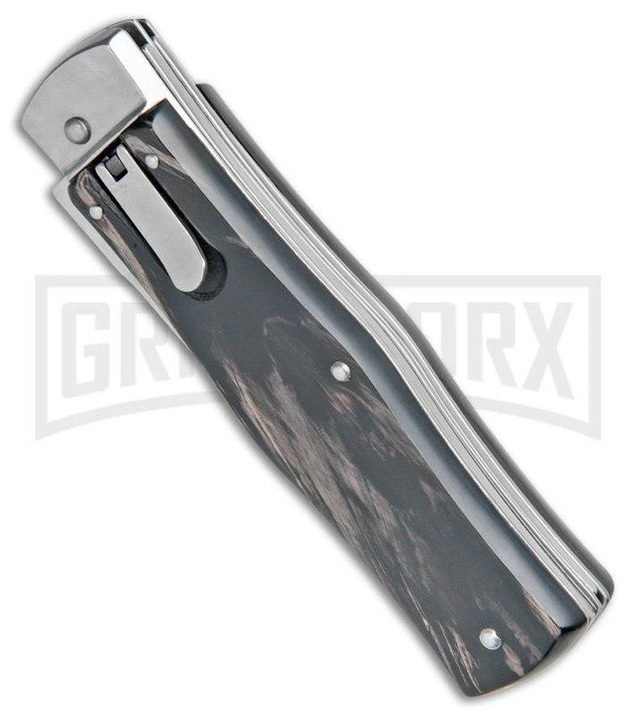 Mikov 241 Predator Buffalo Horn Multi-Tool Automatic Knife - Polish Plain 2 Mikov 241 Predator Buffalo Horn Multi-Tool Automatic Knife - Polish Plain - Image 2