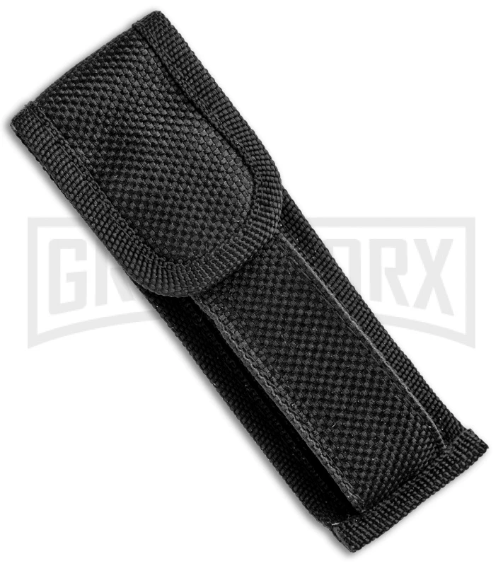 Milano 9" Italian Stiletto Green Swirl Automatic Knife - Bayonet Satin 4 Milano 9" Italian Stiletto Green Swirl Automatic Knife - Bayonet Satin - Image 4