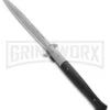 Milano Big Boy Stiletto Black Wood Spring Assisted Knife - Bead Blast 2 Milano Big Boy Stiletto Black Wood Spring Assisted Knife - Bead Blast -Kershaw Sale Store Milano Big Boy Stiletto Black Wood SA BB GX 35306 jr large