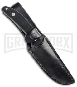 Old Timer 993 G-10 Fixed Blade Knife - Satin Plain -Kershaw Sale Store Old Timer 993 Black G 10 Satin 1100032 BHQ 93622 jr sheath large