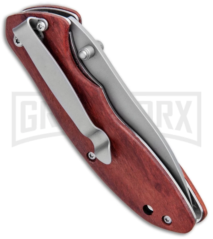 Old Timer 1100030 Rosewood Spring Assisted Knife - Bead Blast Plain 3 Old Timer 1100030 Rosewood Spring Assisted Knife - Bead Blast Plain - Image 3